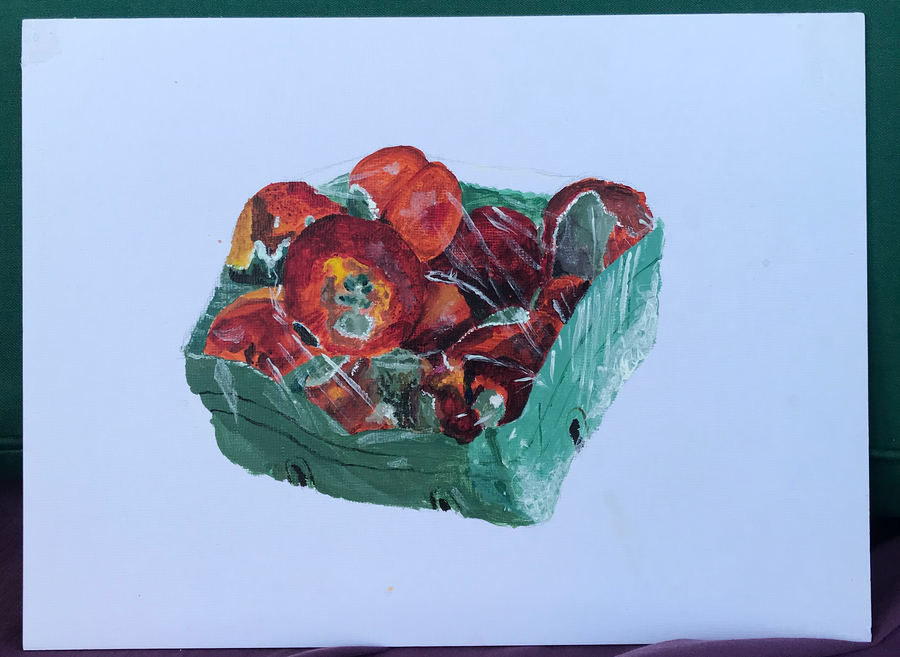 Mouldy Nectarines Painting