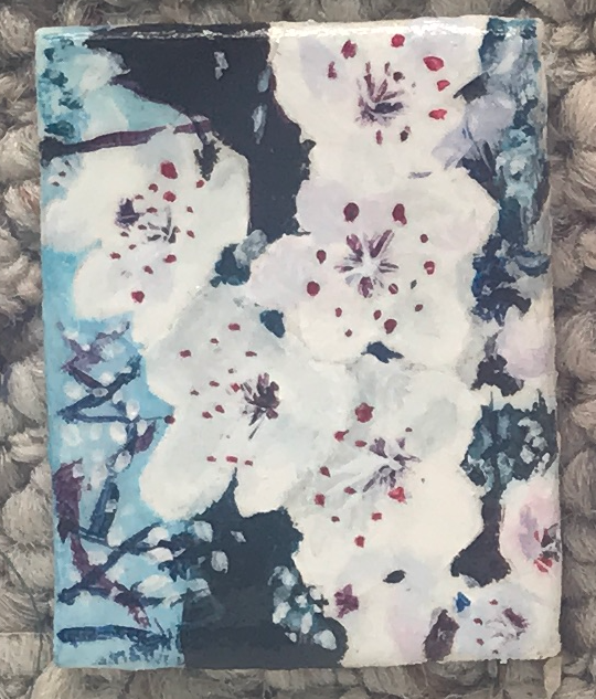 Tiny Blossom Painting