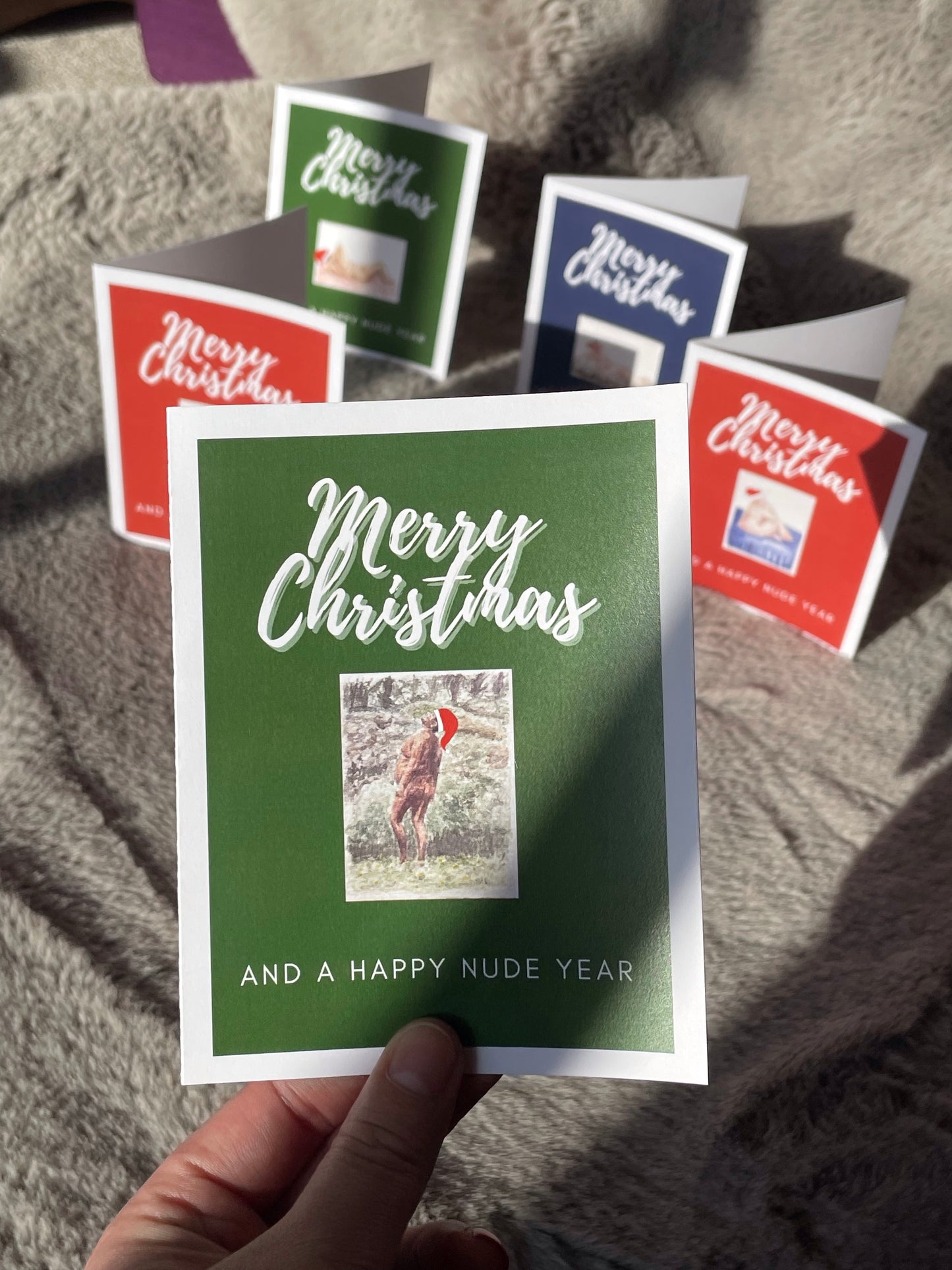 Mini Nude Holiday Cards